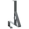 vidaXL Lumi kaitse tugi 12 tk Antratsiit 29,5 x 3 x 34,5 cm Teras