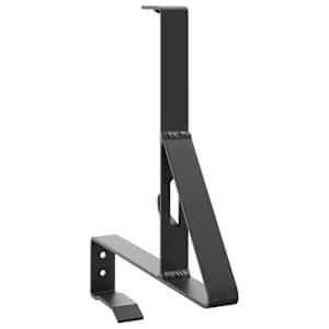 vidaXL Lumi kaitse tugi Must 29,5 x 3 x 34,5 cm Teras