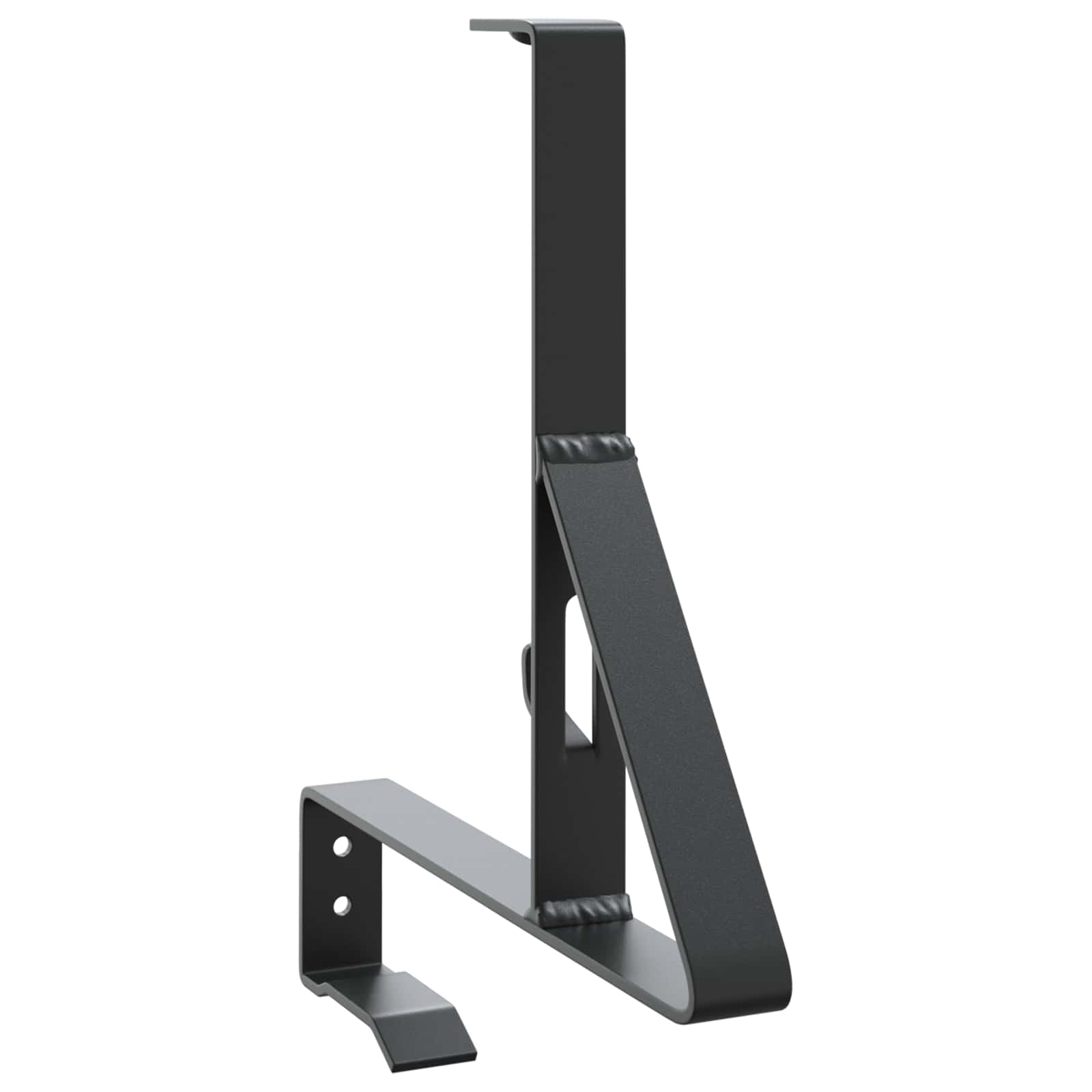 Thumbnail - vidaXL Schneewächter Unterstützung Schwarz 29,5 x 3 x 34,5 cm Stahl