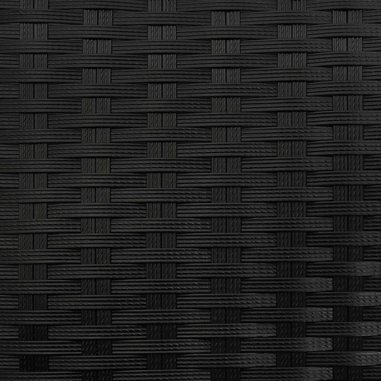 Hoge Plantenbak Zwart 55 x 22 x 70 cm polyrattan image 8