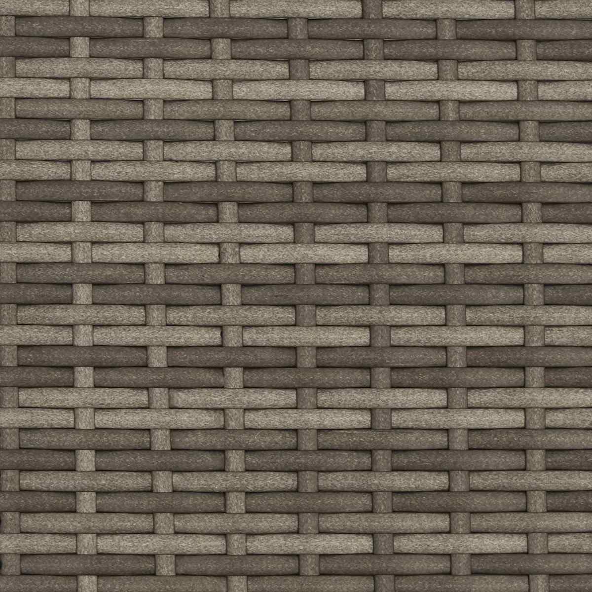 Havekrukke med trellis Grå polyrattan - Billede 9