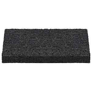 Gumový granulační zahradní pad Černý 6 x 9 x 0,8 cm Guma - obrázek 6