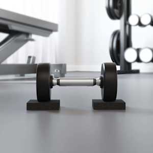 Gumijasti podloženec 25 pcs Črna 9 x 6 x 2 cm Guma