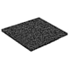 vidaXL Kummi graanulite terrassipadja Must 9 x 9 x 0,3 cm Kumm