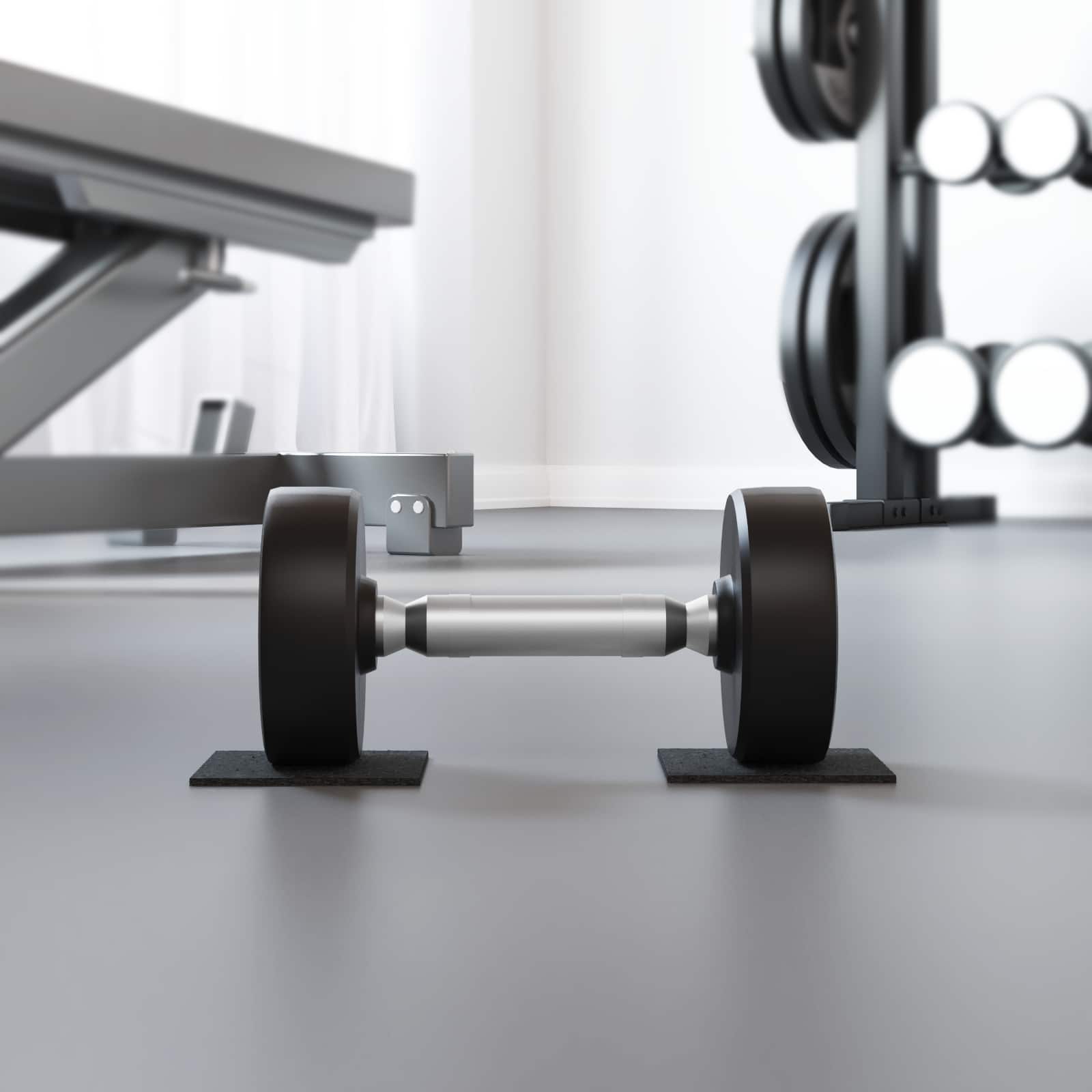 vidaXL Pat din granulate de cauciuc Negru 9 x 9 x 0,3 cm Cauciuc