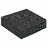 vidaXL Kummi graanulite terrassipadja Must 9 x 9 x 2 cm Kumm
