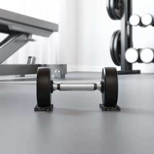 Guma valj Črna 2000 x 10 x 0,8 cm Guma