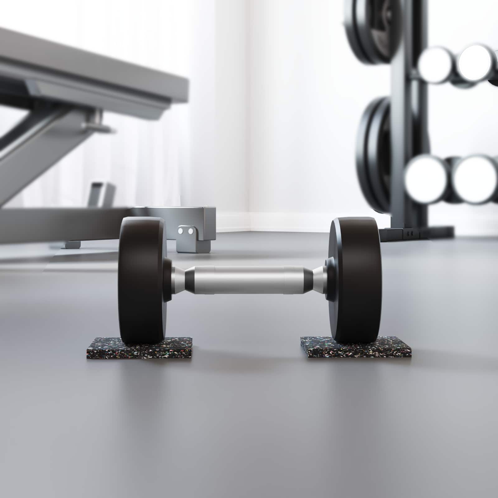 vidaXL Rolex din cauciuc Negru Cauciuc