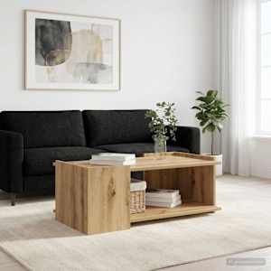 Klubska miza Artisan hrast 90 x 50 x 33 cm Inženirski les