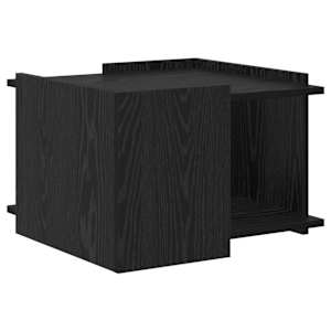 Konferenční stolek Černý dub 50,5 x 50 x 33 cm Kompozitní dřevo - obrázek 2
