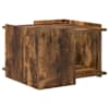 vidaXL Kohvilaud Suitsutatud tamm 50,5 x 50 x 33 cm Tehispuit