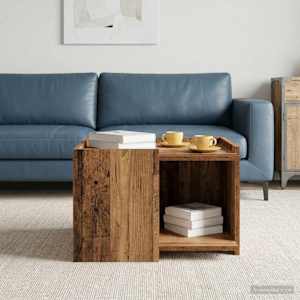 Klubska miza Star les 50,5 x 50 x 33 cm Inženirski les