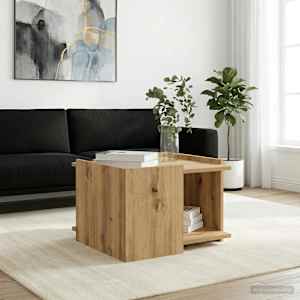 Klubska miza Artisan hrast 50,5 x 50 x 33 cm Inženirski les