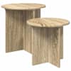 vidaXL Abilaudade komplekt 2 tk Sonoma tamm &Oslash; 45 x 45 cm