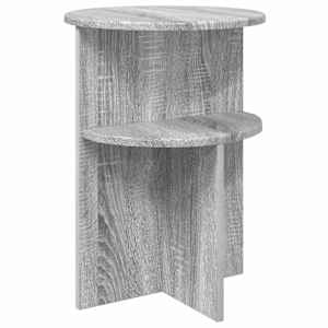 Stranska miza Siva Sonoma Ø 39,5 x 55 cm Inženirski les