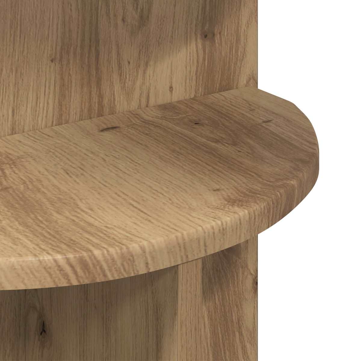 Sidebord Ø 39,5 x 55 cm Konstrueret træ - Billede 8