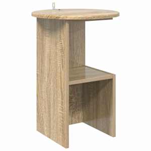 Stranska miza Sonoma hrast Ø 39,5 x 55 cm Inženirski les