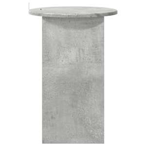 Boční stůl Betonově šedá Ø 39,5 x 55 cm Kompozitní dřevo - obrázek 5