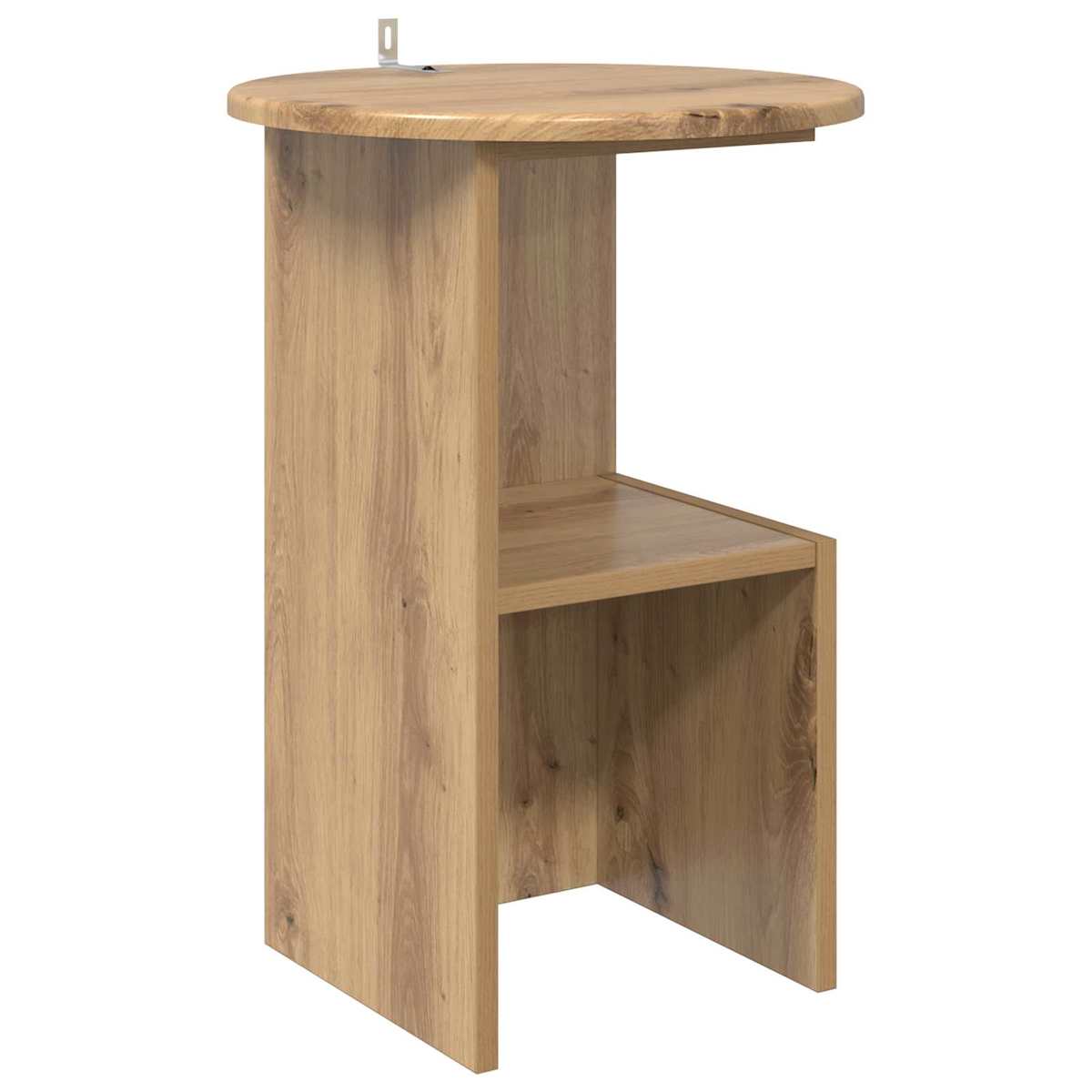 Sidebord Ø 39,5 x 55 cm Konstrueret træ - Billede 2