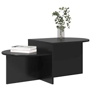 Konferenční stolek Černý dub 100 x 50 x 40 cm Kompozitní dřevo - obrázek 3