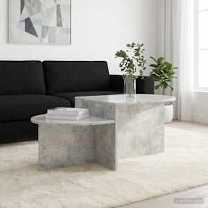 Konferenční stolek Betonově šedá 100 x 50 x 40 cm - obrázek 4