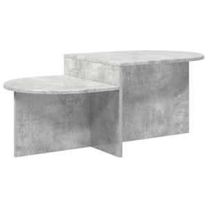 Konferenční stolek Betonově šedá 100 x 50 x 40 cm - obrázek 2
