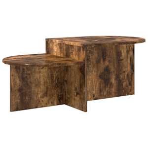 vidaXL Kohvilaud Suitsutatud tamm 100 x 50 x 40 cm Tehispuit