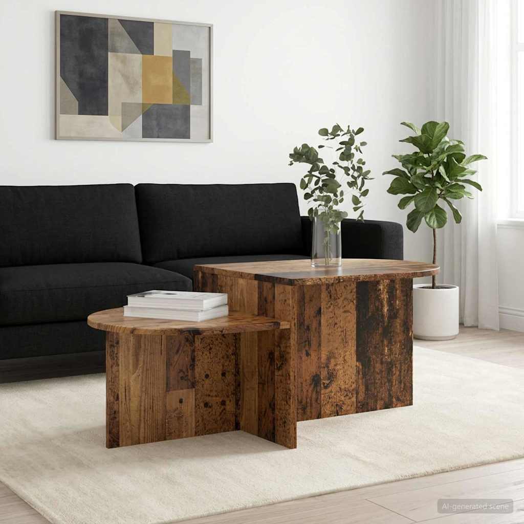 vidaXL Masă de cafea Lemn vechi 100 x 50 x 40 cm Lemn prelucrat