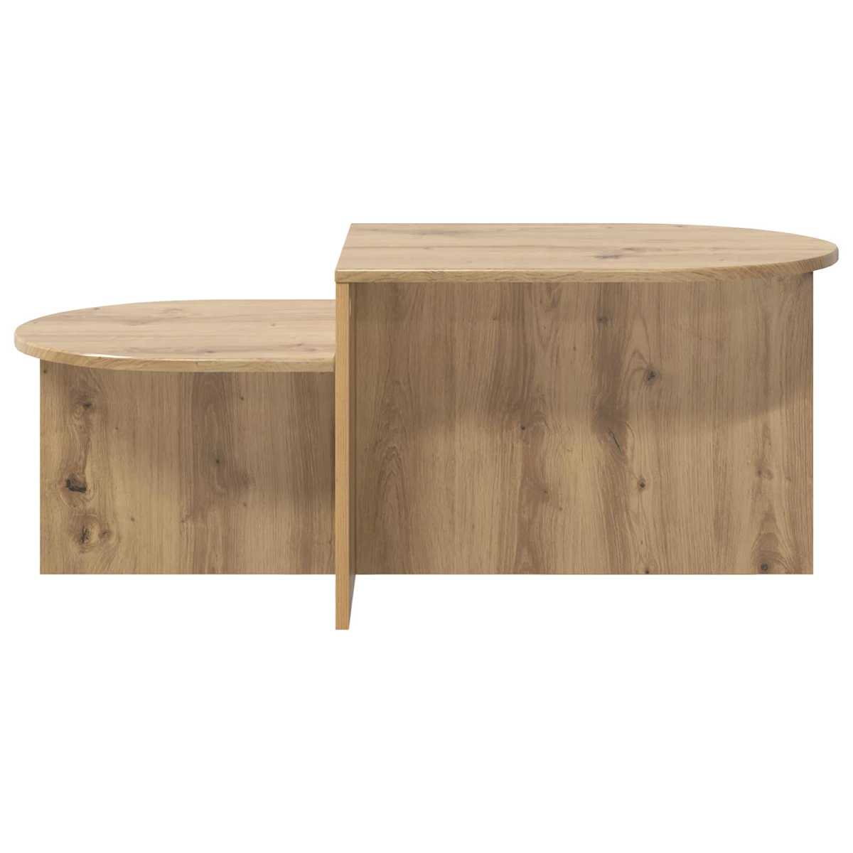 Sofabord 100 x 50 x 40 cm Konstrueret træ - Billede 5