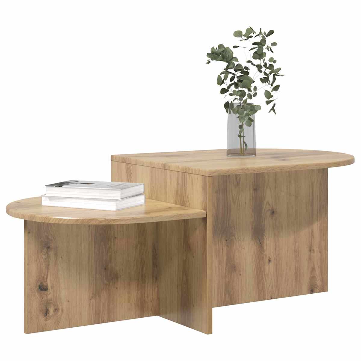 Sofabord 100 x 50 x 40 cm Konstrueret træ - Billede 3