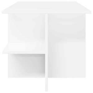 Konferenční stolek Bílá 87 x 50 x 45 cm Dřevěný materiál - obrázek 6