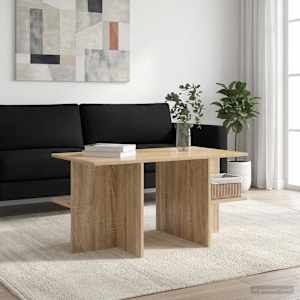 Konferenční stolek Dub sonoma 87 x 50 x 45 cm Dřevěný materiál - obrázek 1
