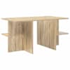 vidaXL Kohvilaud Sonoma tamm 87 x 50 x 45 cm T&ouml;&ouml;deldud puit