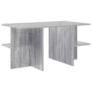 vidaXL Kohvilaud Hall Sonoma 87 x 50 x 45 cm T&ouml;&ouml;deldud puit