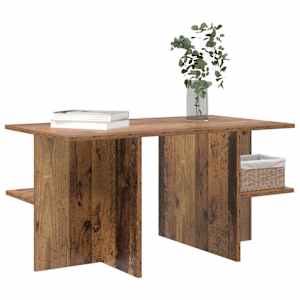 Konferenční stolek Staré dřevo 87 x 50 x 45 cm Dřevěný materiál - obrázek 3