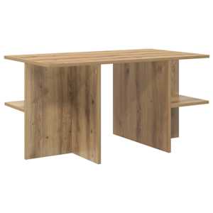 Konferenční stolek Dub artisan 87 x 50 x 45 cm Dřevěný materiál - obrázek 7