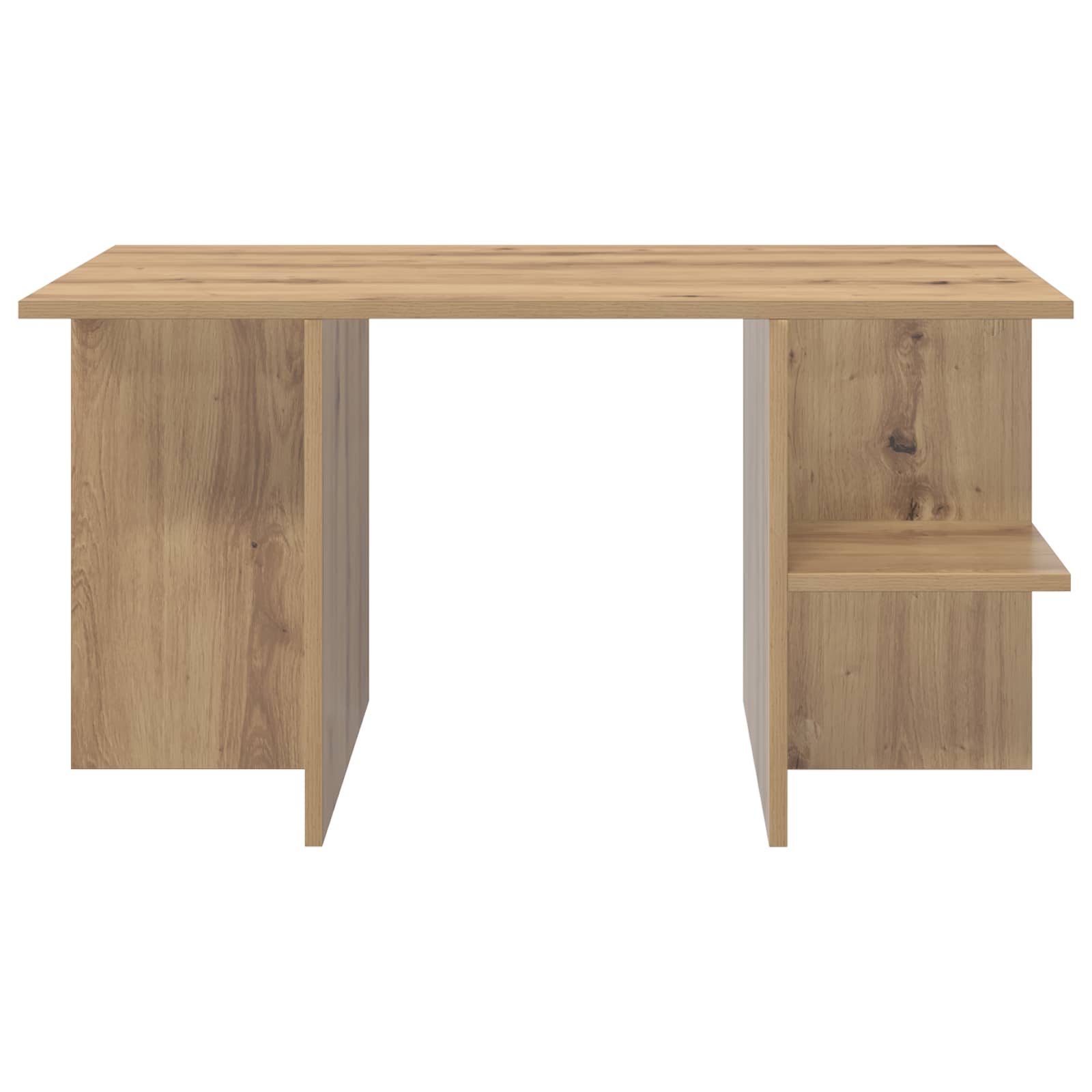 Klubska miza Artisan hrast 87 x 50 x 45 cm Konstruirano leseno - slika 5