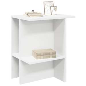 Konferenční stolek 2 pcs Bílá 40 x 30 x 49 cm Kompozitní dřevo - obrázek 3