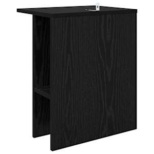 Konferenční stolek 2 pcs Černý dub 40 x 30 x 49 cm - obrázek 8