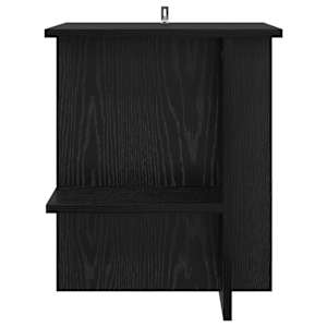 Konferenční stolek 2 pcs Černý dub 40 x 30 x 49 cm - obrázek 6