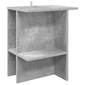Konferenční stolek 2 pcs Betonově šedá 40 x 30 x 49 cm - obrázek 5