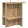 vidaXL Kohvilaud Artisan tamm 40 x 30 x 49 cm Tehispuit