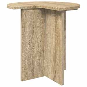 Boční stůl 2 pcs Dub sonoma Ø 39 x 38 cm Kompozitní dřevo - obrázek 5