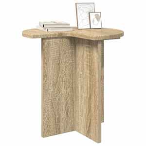 Boční stůl 2 pcs Dub sonoma Ø 39 x 38 cm Kompozitní dřevo - obrázek 3