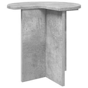 Boční stůl 2 pcs Betonově šedá Ø 39 x 38 cm Kompozitní dřevo - obrázek 4