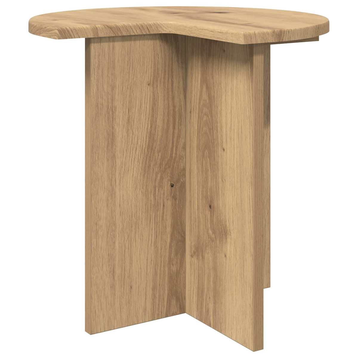 Sidebord Ø 39 x 38 cm Konstrueret træ - Billede 5
