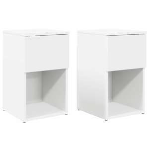 Zásuvka pod postel 2 pcs Bílá 29 x 31,5 x 49 cm - obrázek 2