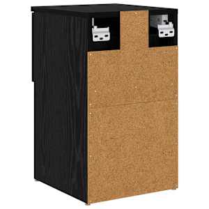Zásuvka pod postel 2 pcs Černý dub 29 x 31,5 x 49 cm - obrázek 9