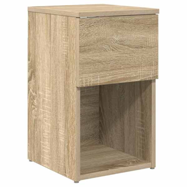 vidaXL Voodikapp Sonoma tamm 29 x 31,5 x 49 cm Tehispuit