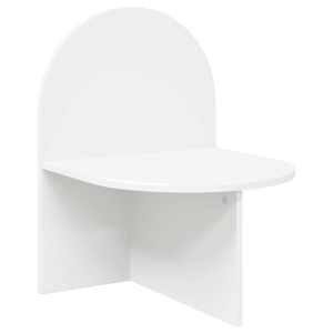 Nočna omarica Bela 48 x 49 x 65 cm Konstruirano leseno